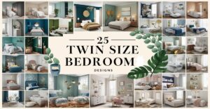 Read more about the article 25 Creative Twin Size Bedroom Designs for Compact Spaces