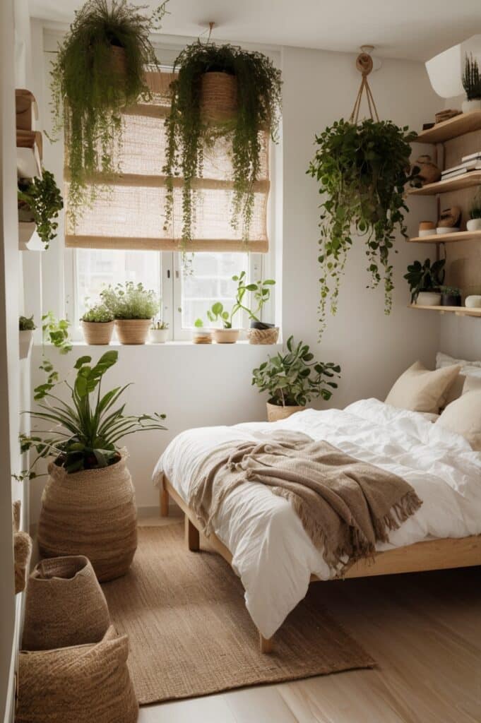 Hanging Plants Over Furniture