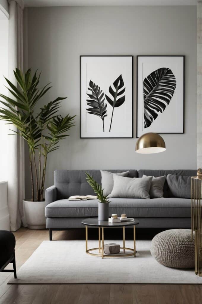 Gallery Wall with Mixed Media Magic