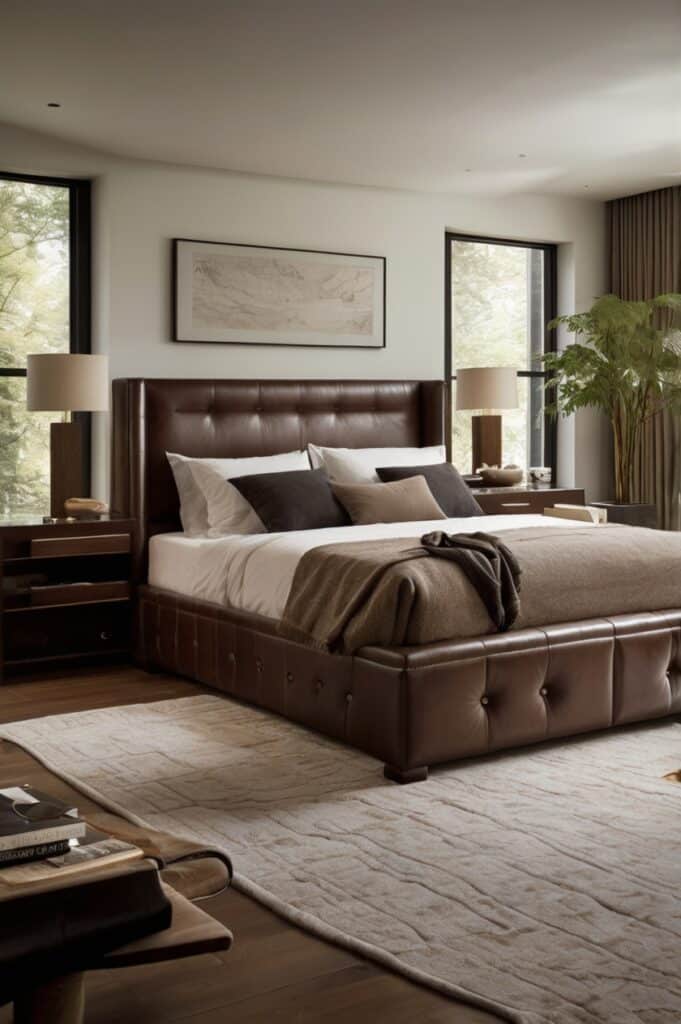 Leather Accents for Instant Sophistication