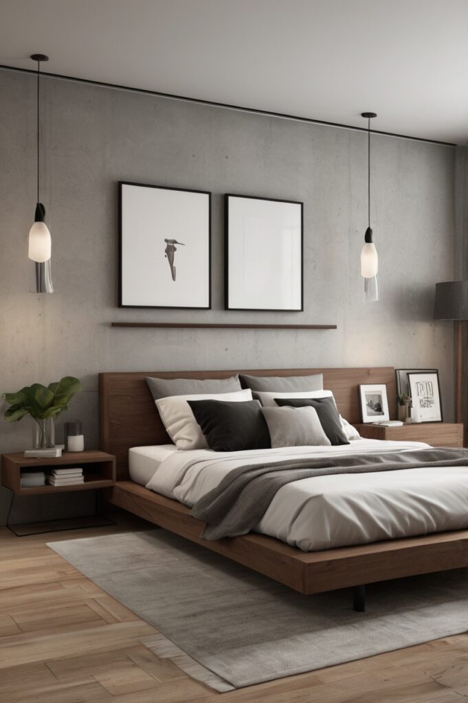 Minimalist Platform Beds for Clean Lines