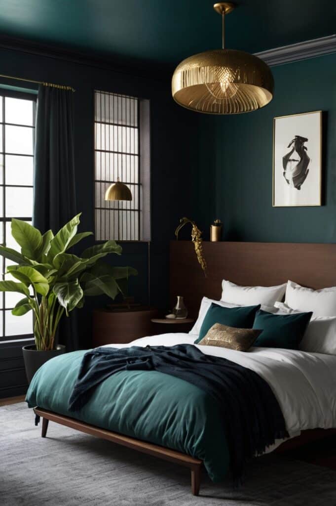 Moody Teal