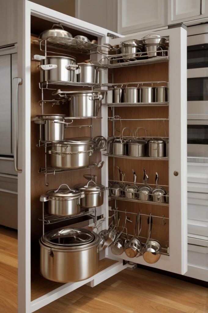 Hang Pot Lids on Doors – Yes, It Works
