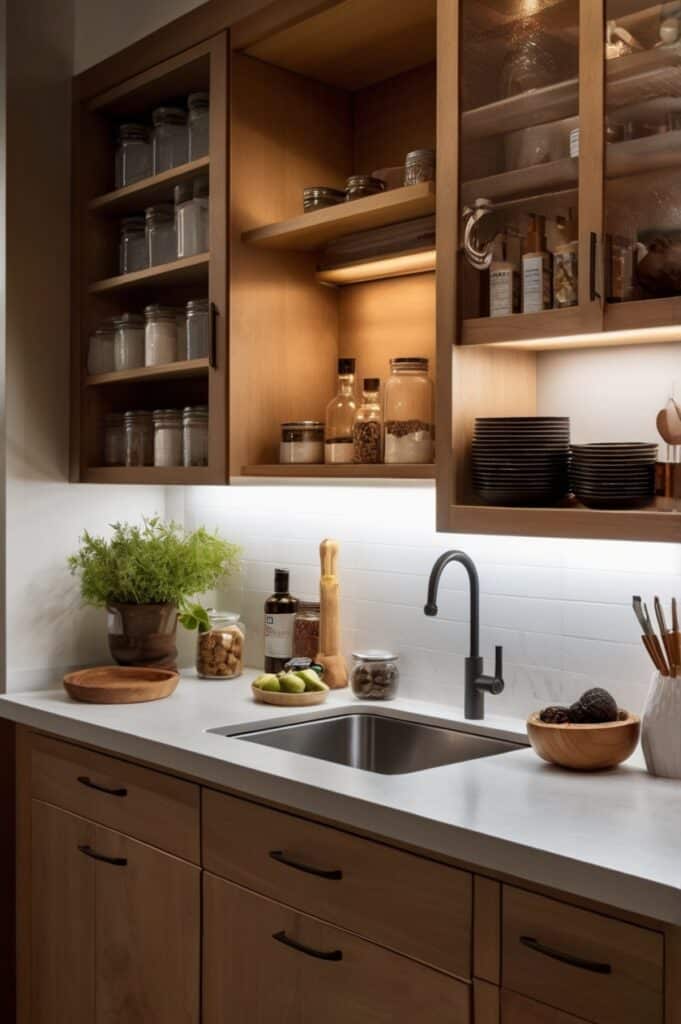 Under-Cabinet Lighting – Because You Can’t Organize in the Dark